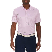 Load image into Gallery viewer, Robert Graham Gibson Perform Knit Mens Golf Polo - Light Pink/XL
 - 1