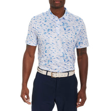 Load image into Gallery viewer, Robert Graham Nautical Net Knit Mens Golf Polo - White/XL
 - 1