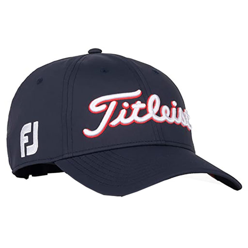 Titleist Player Perform Star Stripe Mens Golf Hat - NVY/WHT/RED 416