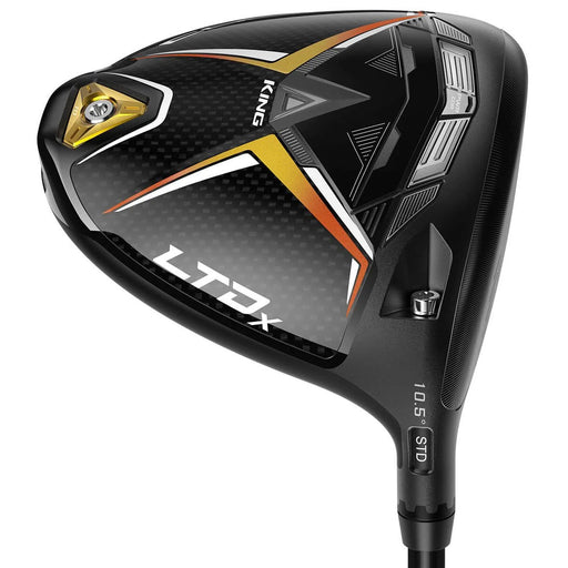 Cobra LTDx Gold Fusion-Matte Black Driver - 10.5/Tt Hrzdus Im/Stiff