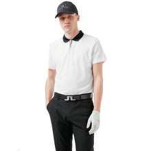 Load image into Gallery viewer, J. Lindeberg Brayden Mens Golf Polo - WHITE 0000/XL
 - 1