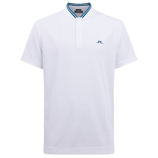 J. Lindeberg Tyson Mens Golf Polo - WHITE 0000/XL