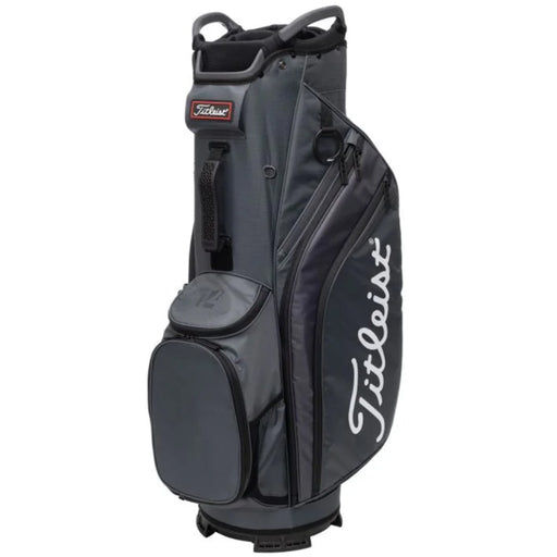 Titleist 14 Lightweight Golf Cart Bag - Charc/Grpht/Blk