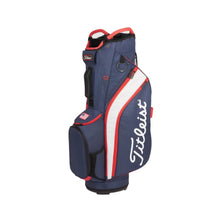 Load image into Gallery viewer, Titleist 14 Lightweight Golf Cart Bag - NVY/WHT/RED 416
 - 21