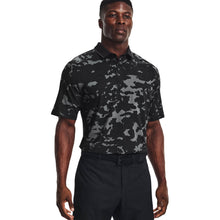 Load image into Gallery viewer, Under Armour Iso-Chill Charged Camo Mens Golf Polo - BLACK 001/XXL
 - 1