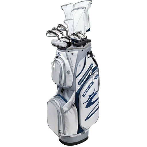 Cobra Air-X Womens Right Hand Complete Golf Set - White/Blue