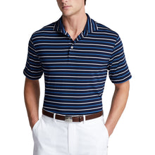 Load image into Gallery viewer, RLX Ralph Lauren Ltwt Af Jrsy F Navy Men Golf Polo - Frnch Nvy Multi/XL
 - 1