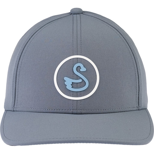 Swannies Drew Graphite Mens Golf Hat - Graphite White/One Size