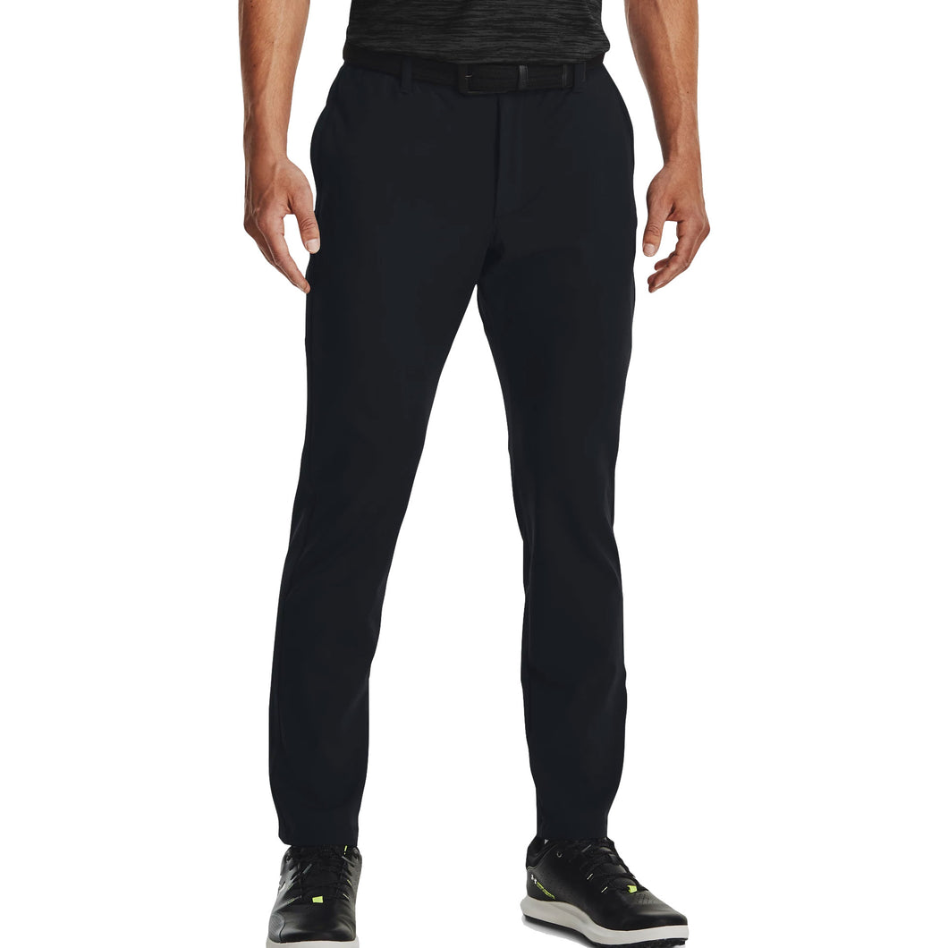 Under Armour Iso-Chill Tapered Mens Golf Pants - BLACK 001/38/32