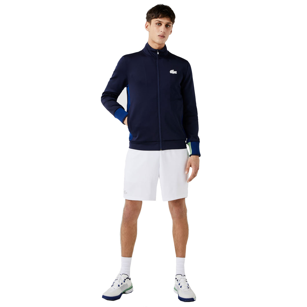 Lacoste Novak Djokovic Navy Mens Tennis Jacket - Navy Glw/XL