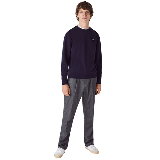 Lacoste Classic Logo Mens Tennis Sweatshirt - NAVY 423/XL
