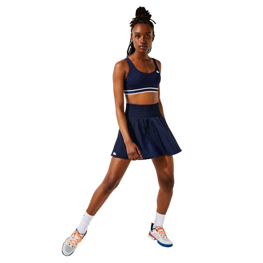 Lacoste Sport Navy Womens Tennis Skirt - Navy Spm/10