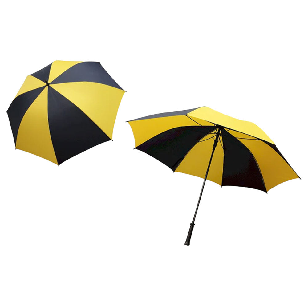 JPLann Single Canopy Auto Open Umbrella - Blue/Yellow