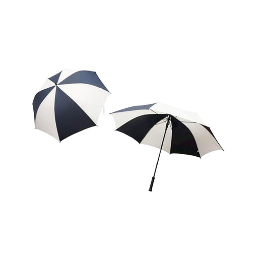 JPLann Single Canopy Auto Open Umbrella - Navy/White
