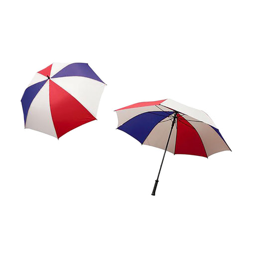 JPLann Single Canopy Auto Open Umbrella - Red/White/Blue