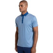 Load image into Gallery viewer, Redvanly Amherst Classic Blue Mens Golf Polo - Classic Blue/XL
 - 1