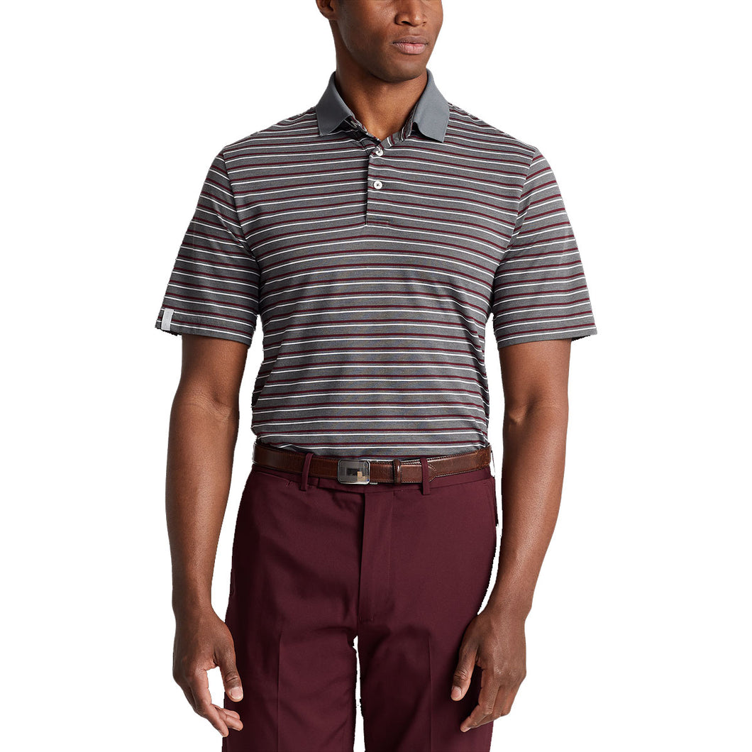 RLX Ralph Lauren Tour Pique Barclay Mens Golf Polo - Barclay Heather/XXL