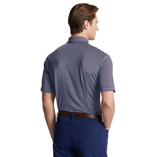 RLX Ralph Lauren Ltwt Jrsy Ruby Blue Men Golf Polo