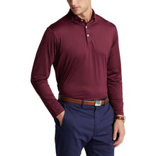 Load image into Gallery viewer, RLX Ralph Lauren Fw Af Jrsy Ruby Mens Ls Golf Polo - Rich Ruby/XL
 - 1