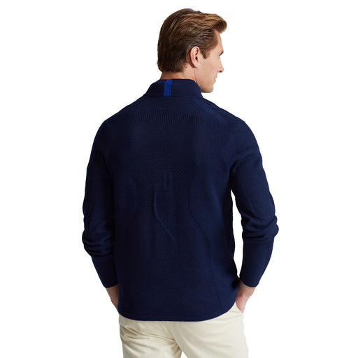 RLX Ralph Lauren Thermo Wind Navy Men Golf Sweater