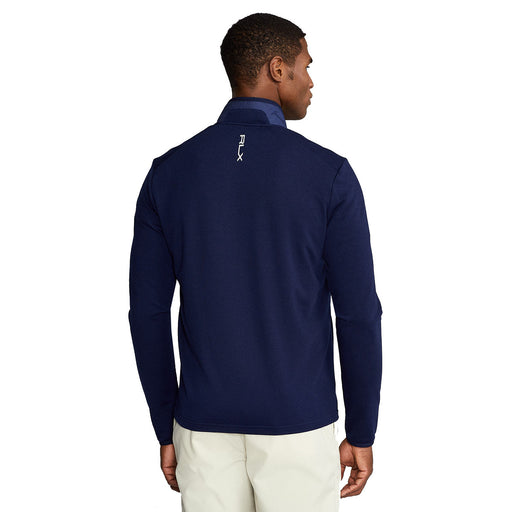 RLX Ralph Lauren Coolwool Navy Mens Golf Jacket