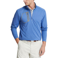 Load image into Gallery viewer, RLX Ralph Lauren Brush Tech Jrsy Blue Mens Golf Hz - Retreat Blue/XL
 - 1