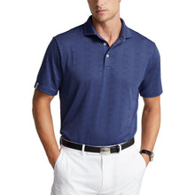 Load image into Gallery viewer, RLX Ralph Lauren Knit Jacq Light Nvy Men Golf Polo - Light Navy/XL
 - 1