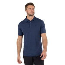 Load image into Gallery viewer, TravisMathew Heating Up Mens Golf Polo - Hthr Navy 4hnv/XXL
 - 5