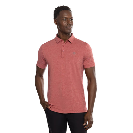 TravisMathew Heating Up Mens Golf Polo - Hthr Scotr 6hsc/XXL