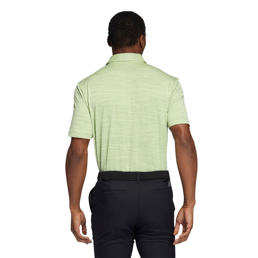 Adidas Space-Dyed Striped Mens Golf Polo