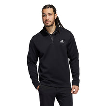 Load image into Gallery viewer, Adidas DWR Black Mens Golf 1/4 Zip - Black/XXL
 - 1