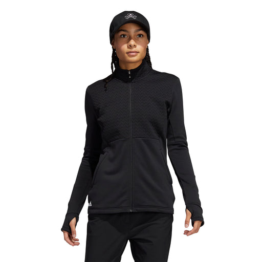 Adidas Cold.Rdy Black Womens Golf Jacket - Black/XL