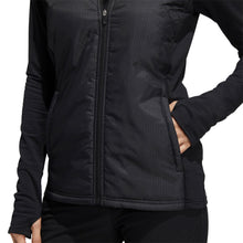 Load image into Gallery viewer, Adidas Hybrid Quilted Black Womens Golf Jacket
 - 5