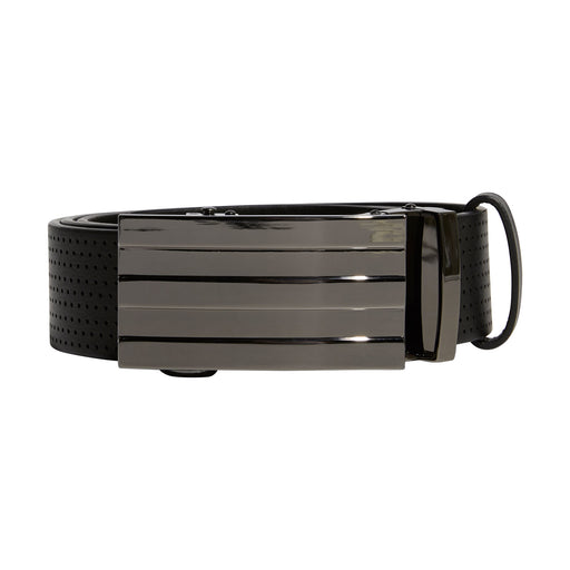 Adidas Three-Stripes No Hole Black Mens Golf Belt - Black/One Size