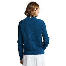 Load image into Gallery viewer, RLX Ralph Lauren Wool-Blend Indigo Wmns Golf Swter
 - 2