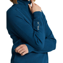 Load image into Gallery viewer, RLX Ralph Lauren Wool-Blend Indigo Wmns Golf Swter
 - 3