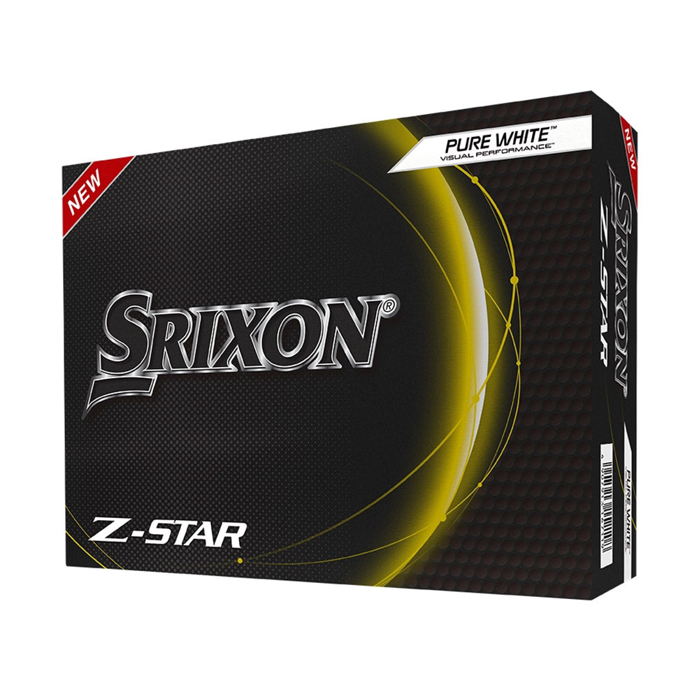 Srixon Z-Star 8 Golf Balls - Dozen - Pure White