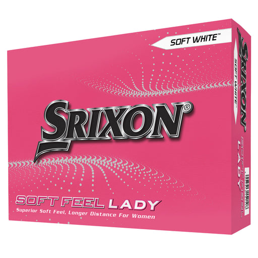 Srixon Soft Feel Lady 8 Golf Balls - Dozen - Soft White