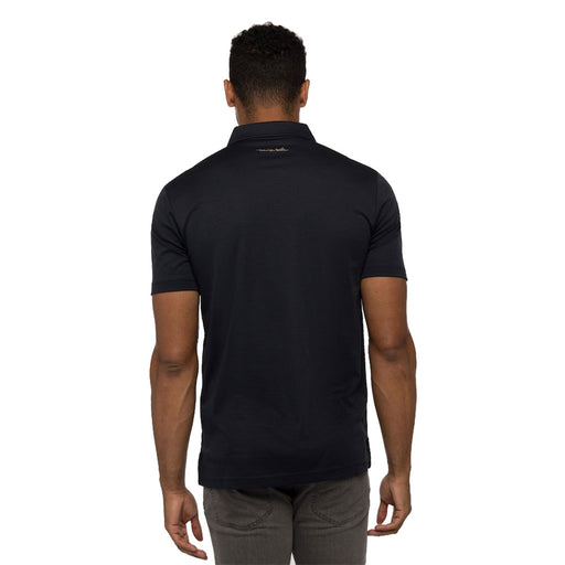 TravisMathew Valetta Black Mens Golf Polo