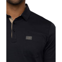 Load image into Gallery viewer, TravisMathew Valetta Black Mens Golf Polo
 - 3