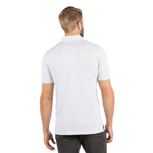 TravisMathew Hot Chili Hthr Lgt Gry Mens Golf Polo