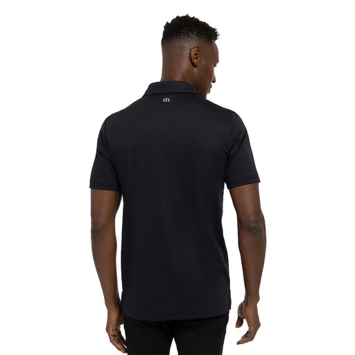 TravisMathew Signal Black Mens Golf Polo