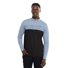 Load image into Gallery viewer, TravisMathew Out All Night Denim Men Golf 1/4 Zip - Fade Denim 4fdd/XL
 - 1