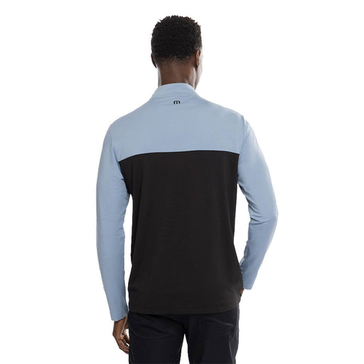 TravisMathew Out All Night Denim Men Golf 1/4 Zip