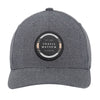 TravisMathew Free Roll Heather Grey Pinstripe Mens Hat
