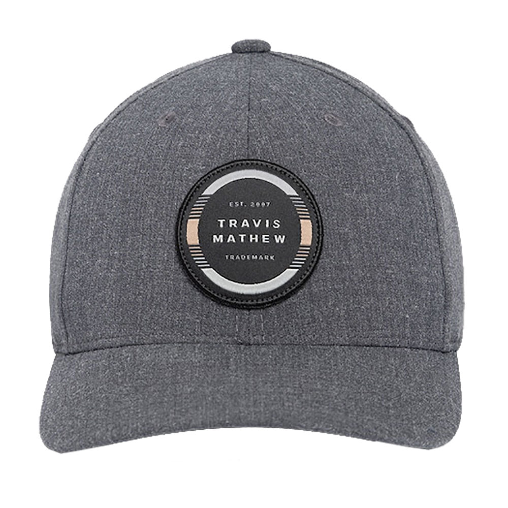 TravisMathew Free Roll Hthr Grey Pinstripe Men Hat - Htr Gy Pin 0hgp/One Size