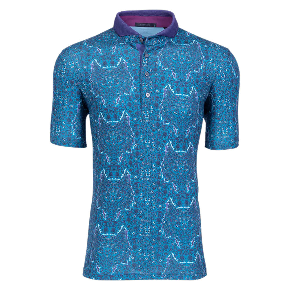 Greyson Herbarium Salamander Mens Golf Polo - SALAMANDER 340/XL