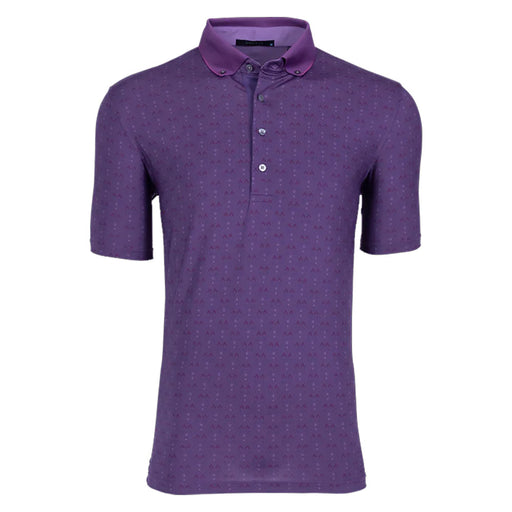 Greyson Deco Wolf Nightshade Mens Golf Polo - NIGHTSHADE 091/XL