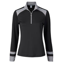 Load image into Gallery viewer, Daily Sports Salma Black Womens Golf 1/2 Zip - BLACK 999/XL
 - 1