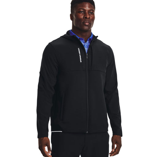 Under Armour Storm Daytona Mens Golf Jacket 2022 - BLACK 001/XL